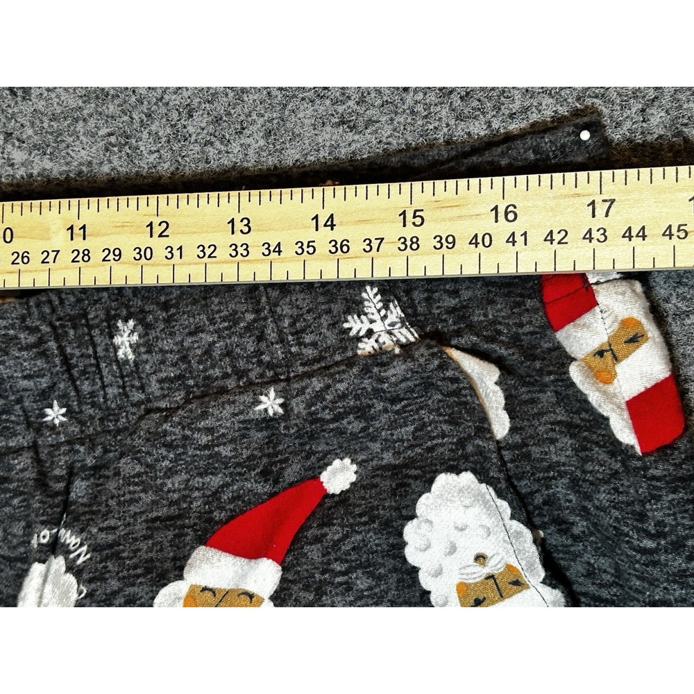 Old Navy Men's Santa Claus Christmas Winter Flannel Pajama Pants Sleep Lounge L - Picture 4 of 7